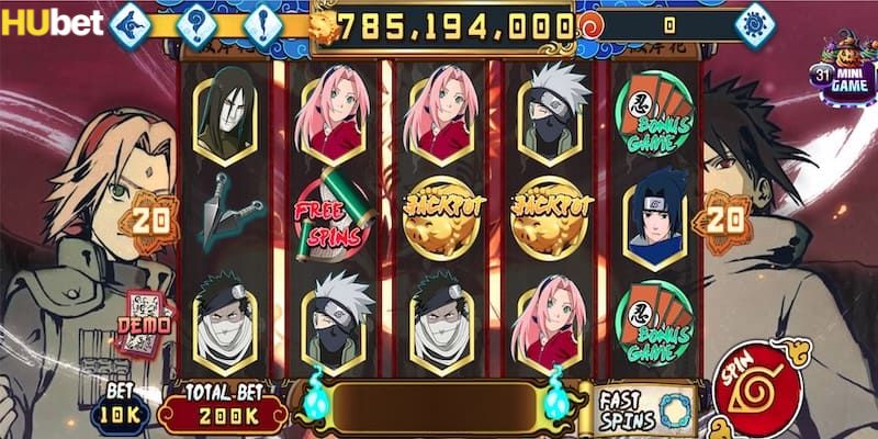 Đánh giá game nổ hũ Naruto tại Hubet